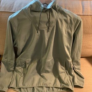 Light teal Columbia pullover.